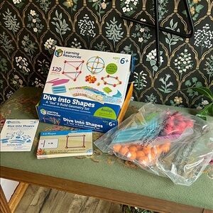 Learning Resources Dive into Shapes Geometry Set